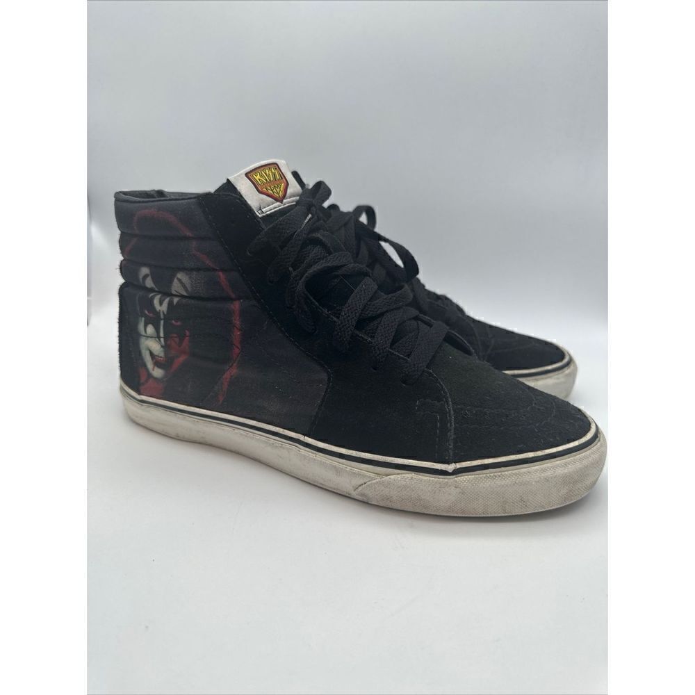 KISS Armyβ Vans SK8 Hi Top Solo Album Faces Skateboard Sneaker Shoes Mens 9.5